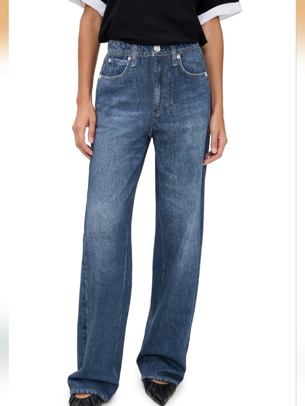 Rag & Bone Miramar Sweatpant Jeans, M